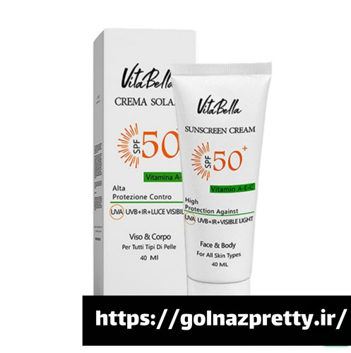 کرم ضد آفتاب ویتابلاspf50